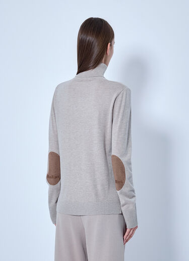 LN-CC® - Max Mara: Turtleneck Fine Knit Sweater - Beige Max Mara Turtleneck Fine Knit Sweater Beige max0266106