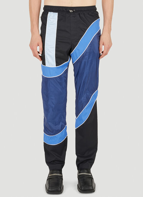 Ahluwalia Studio Kike Track Pants Blue ahl0150005