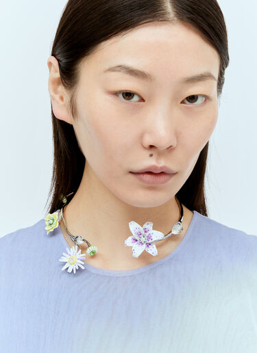 Acne Studios 花朵项圈 银色 acn0256047