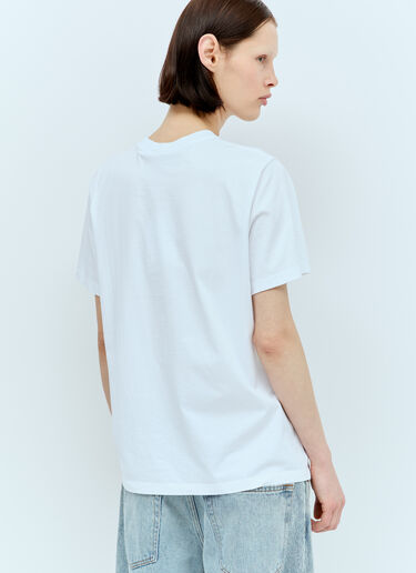 GANNI キャッツ Tシャツ ホワイト gan0256007