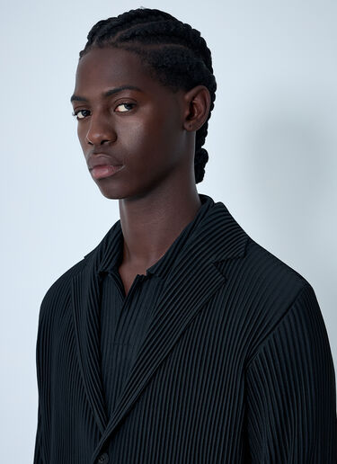Homme Plissé Issey Miyake Padded Blazer Black hmp0162001