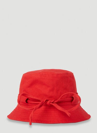 Jacquemus Le Bob Gadjo Hat Red jac0151054