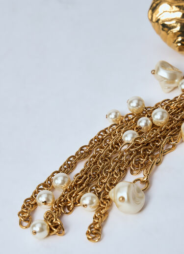 Chloé 贝壳耳环  金色 chl0260044