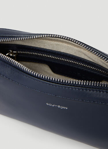 Courrèges Racer Baguette 单肩包 蓝色 cou0252017