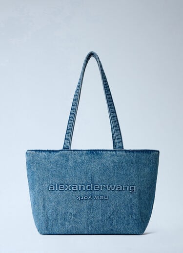 Alexander Wang Punch Medium Tote Bag Blue awg0264013