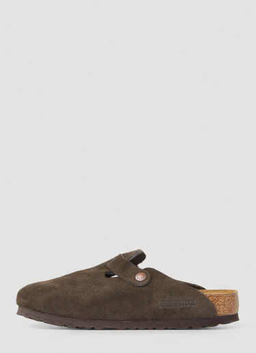 Birkenstock 보스턴 뮬 브라운 brk0349008