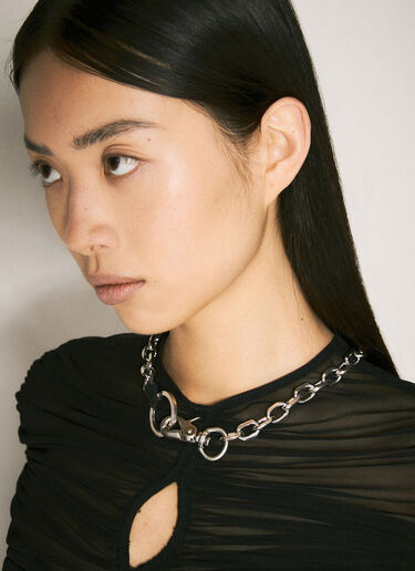Our Legacy Ladon Keyring Necklace Silver our0346009