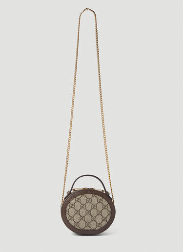 Gucci Round Mini Shoulder Bag Brown guc0251126