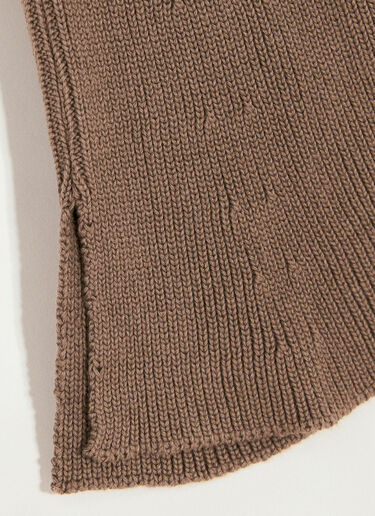 Our Legacy Knitted Gaiter Beige our0256010