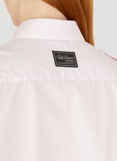 Raf Simons ユニフォームシャツ ピンク raf0250013