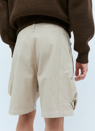 Le ショート カーゴ Croissant バミューダショーツ Jacquemus Le ショート カーゴ Croissant バミューダショーツ ライトベージュ jac0154004
