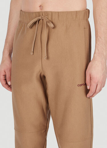 American Script Track Pants Carhartt WIP American Script Track Pants Camel wip0151020