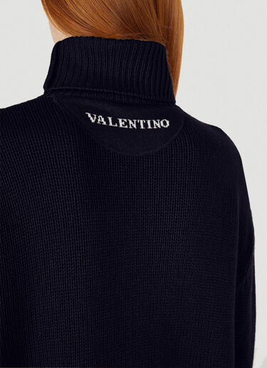 Valentino Maglia Roll Neck Sweater Camel val0246069