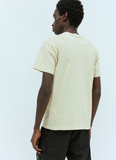 Stone Island Logo Patch T-Shirt Beige sto0156103