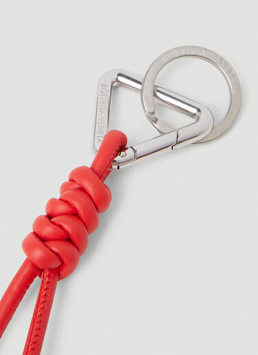 Knotted Keyring Bottega Veneta Knotted Keyring Red bov0153052