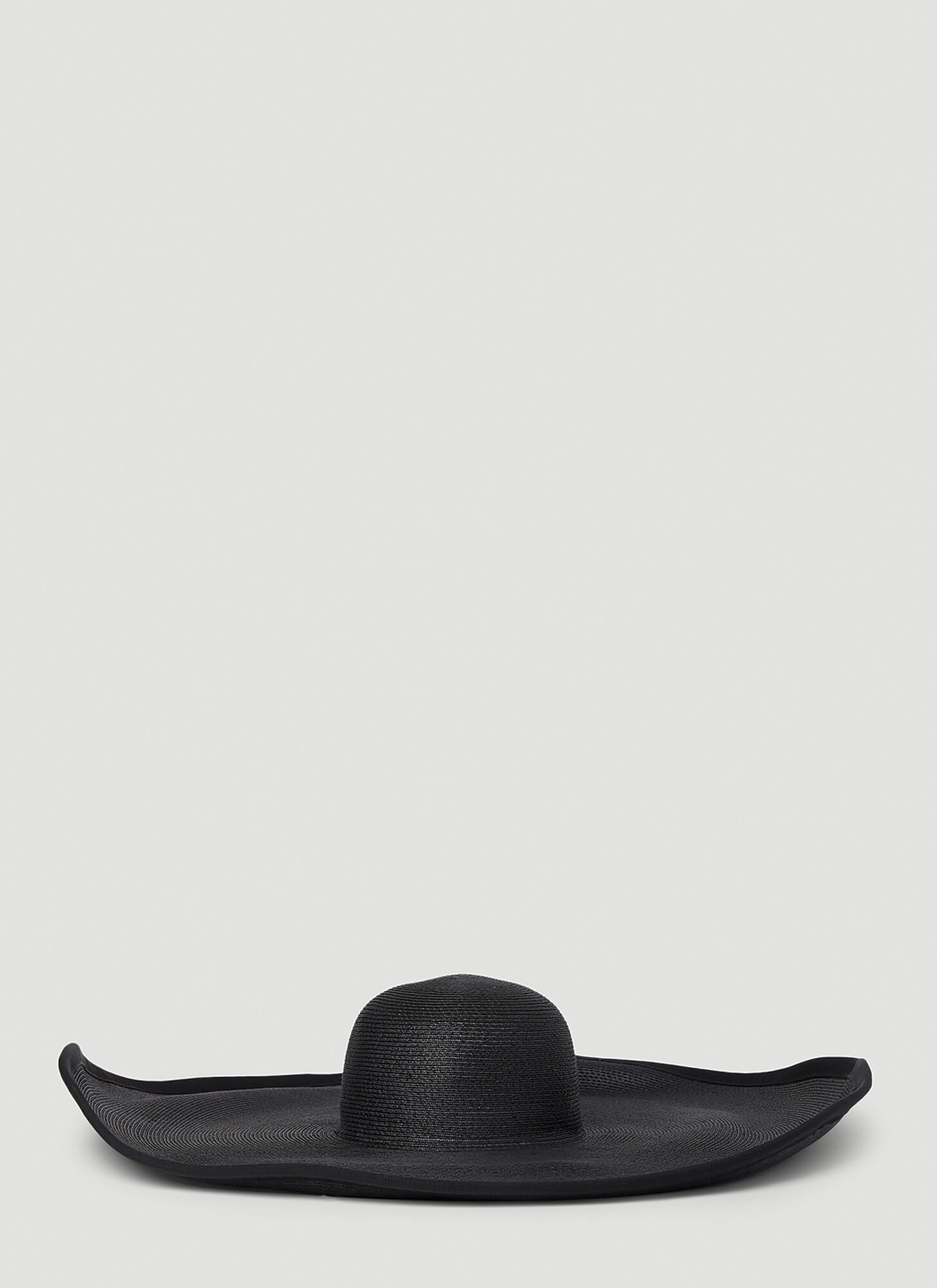 Shop Max Mara Oversized Hat In Black