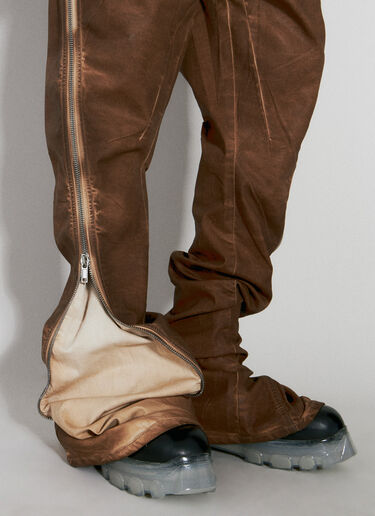 Rick Owens DRKSHDW ボーランバナナ ジーンズ ブラウン drk0156004