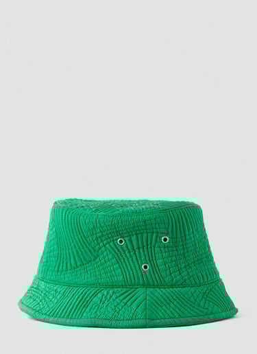 Bottega Veneta Quilted Bucket Hat Green bov0149026