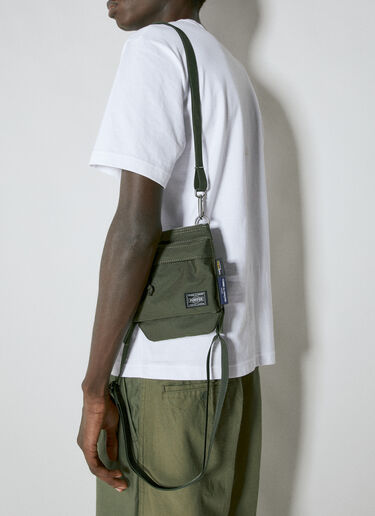 Comme des Garçons Homme x Porter Acces Crossbody Bag Green cdh0154013