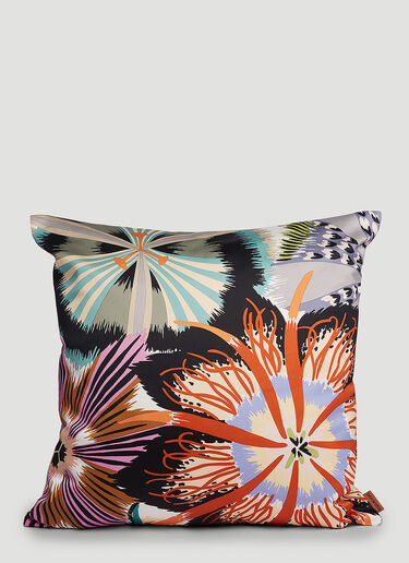 MissoniHome Passiflora Giant Print Small Cushion Multicolour wps0644215