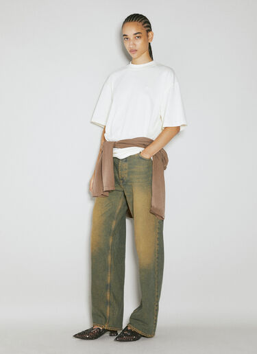 Eytys Benz Rust Denim Jeans Brown eyt0354002