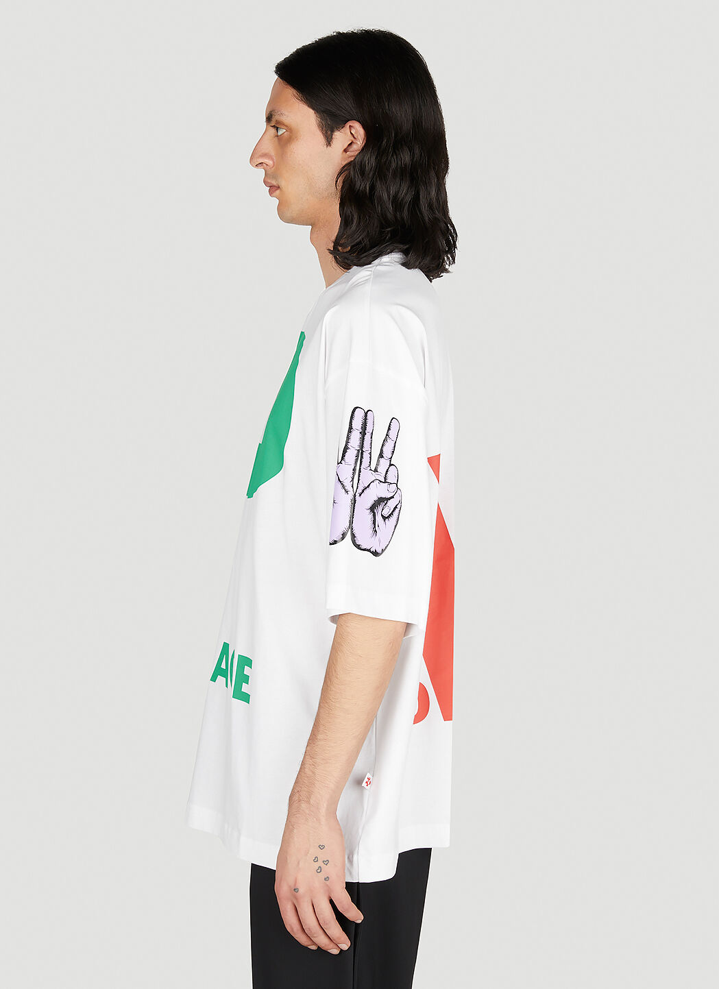 Walter Van Beirendonck Devil T-shirt WVB-8019-LV Green