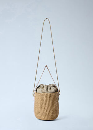 Chloé 小号 Woody 篮式托特包 米色 chl0255060