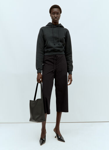 The Row Medium N/S Park Tote Bag Black row0256055