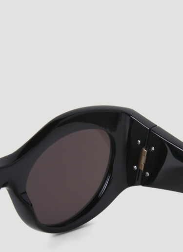 Balenciaga Hourglass 0256S Sunglasses Black bal0251142