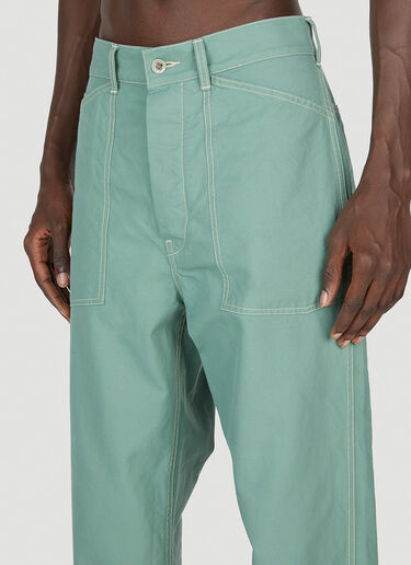 Visvim Carpenter Pants Green vis0153012
