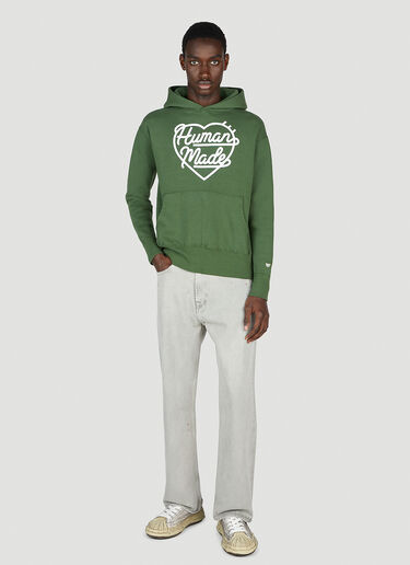 Human Made 추리아미 후드 스웨트셔츠 그린 hmd0152009
