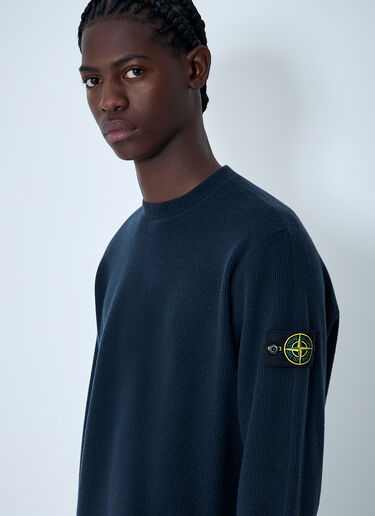 Crewneck Knit Jumper Stone Island Crewneck Knit Jumper Navy sto0162042
