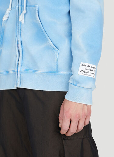 Gallery Dept. Tie-Dye Hooded Sweatshirt Blue gdp0153009
