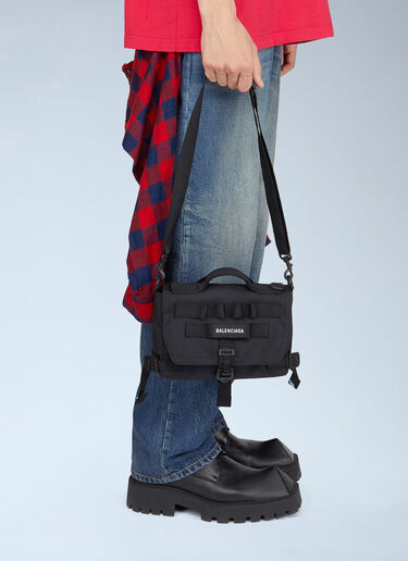 Balenciaga Army 小号斜挎包 黑 bal0144033