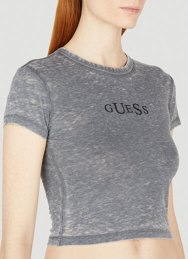 Guess USA 로고 베이비 티셔츠 그레이 gue0252001