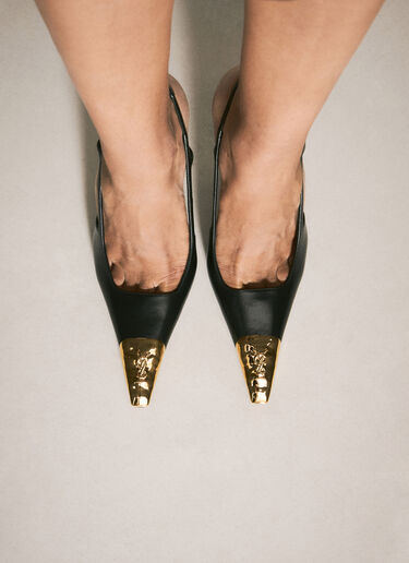 Saint Laurent Jeanne 露跟浅口鞋  黑色 sla0257039
