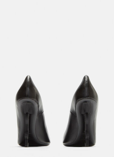 Saint Laurent Opyum 110 Logo Heel Pumps Black sla0232006