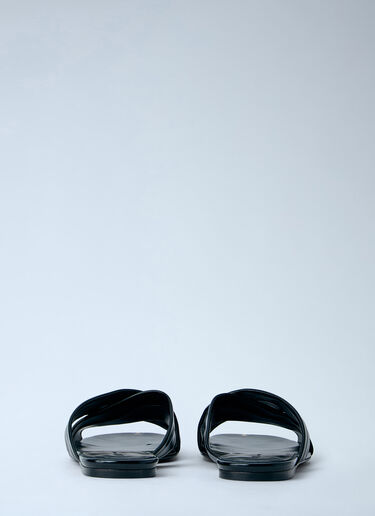 Khaite Liria Flat Sandals Black kha0263016