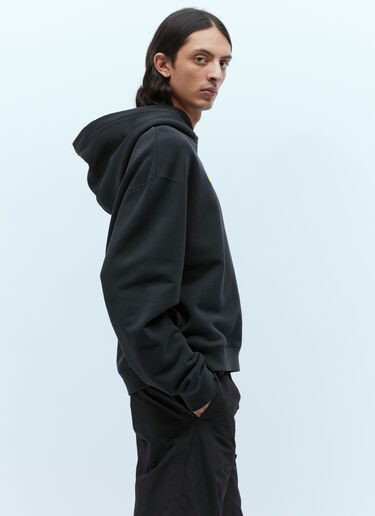 Moncler 徽标印花连帽运动衫 黑色 mon0155022