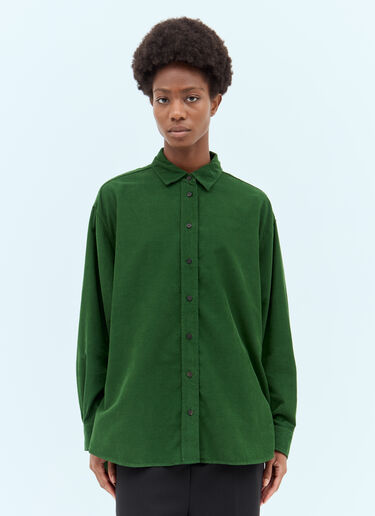 Penna Shirt The Row Penna Shirt Green row0256027