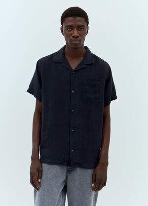 A.P.C. x JJJJound Linen Shirt Brown apc0152011