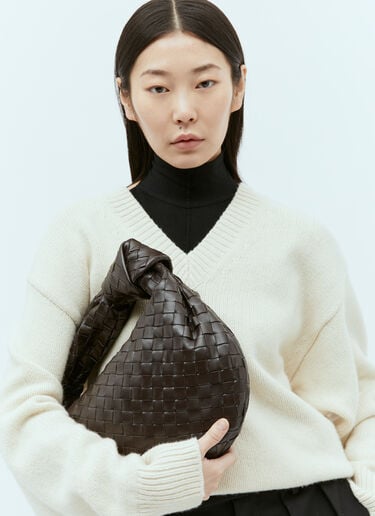 Bottega Veneta Teen Jodie Handbag Brown bov0254029