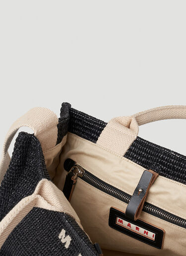 Marni Small Basket Tote Bag Black mni0251051