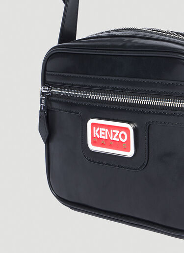 Kenzo 大号徽标斜挎包 黑色 knz0154028