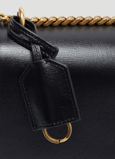 Saint Laurent Sunset Chain Shoulder Bag Black sla0233062