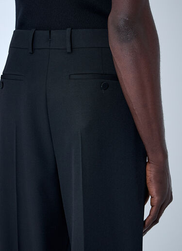 Saint Laurent Tuxedo High Rise Pants Black sla0159009