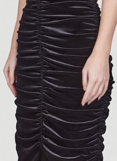 Ruched Dress Dolce & Gabbana Ruched Dress Black dol0250003