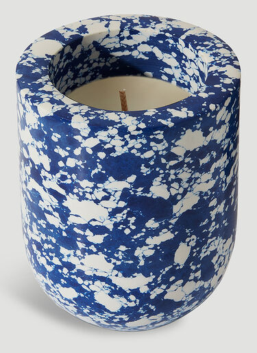 Tom Dixon Swirl Ball Candle Blue wps0644124