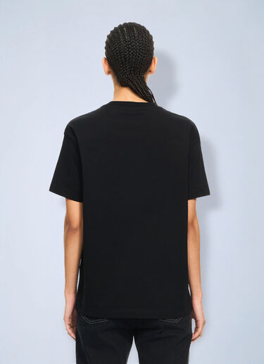 LN-CC® - Off-White: Shadow Logo T-Shirt - Black Off-White Shadow Logo T-Shirt Black ofw0264001