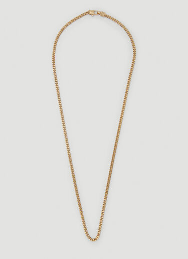 Tom Wood Curb Chain M Gold tmw0349012